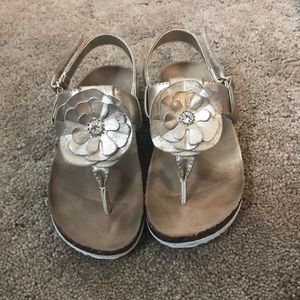 Gold Toddler Girl’s Sandals
